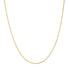 Gold Flat S Link Chain Necklace